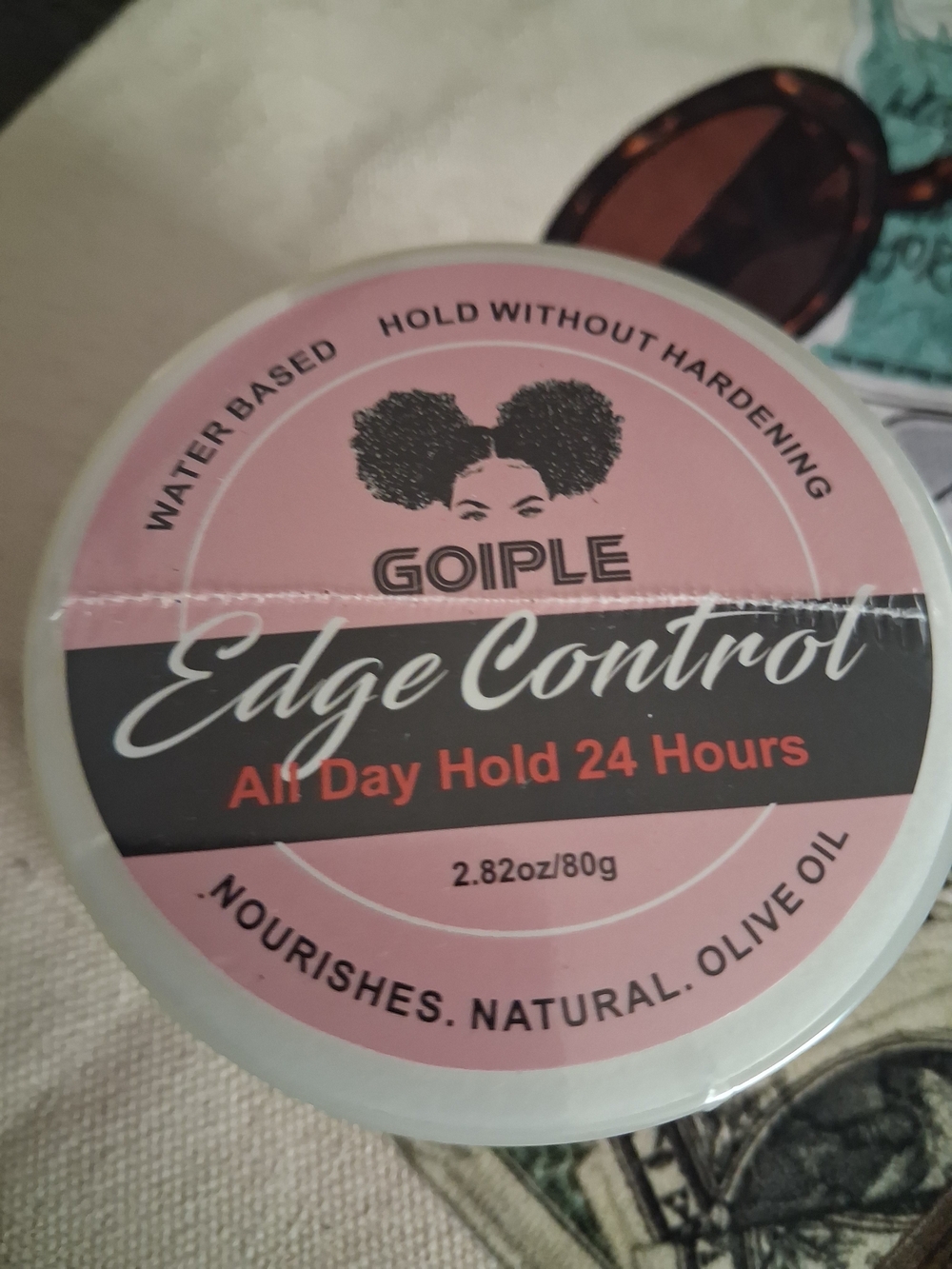 GOIPLE Edge Control Gel - Pink & Black Hold